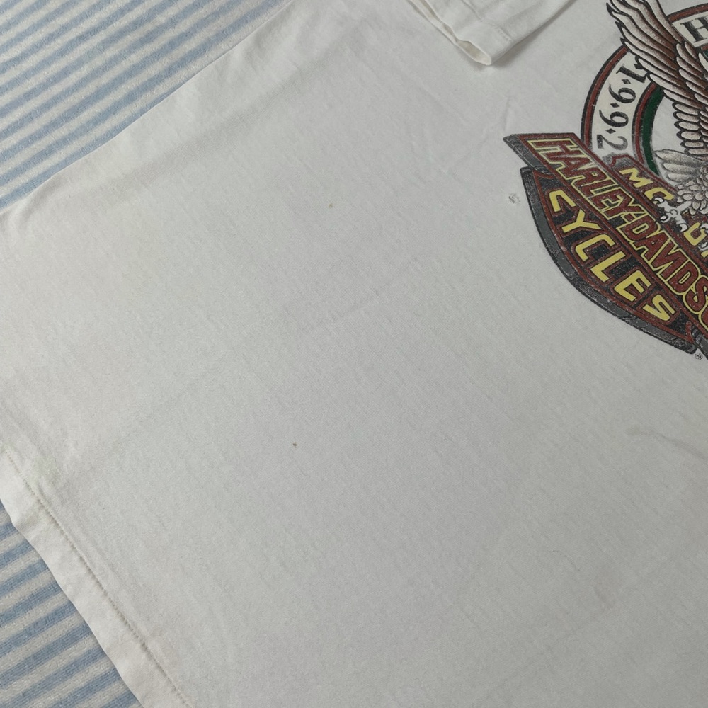 Vintage 1992 Harley-Davidson HOG Rally short sleeve tee shirt - Picture 9 of 14